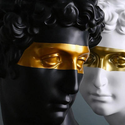 Florentine Gold Accent David Sculpture - Lily & Eden