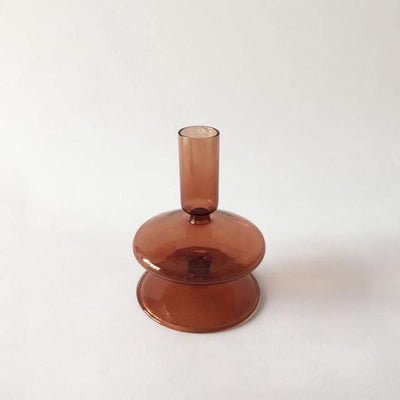 Fall Glass Taper Candle Stick Holders - Lily & Eden