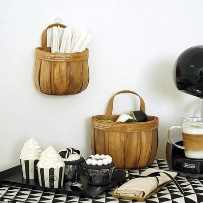 Parisian Wooden Planter Storage Basket Peru / Small | Lily & Eden