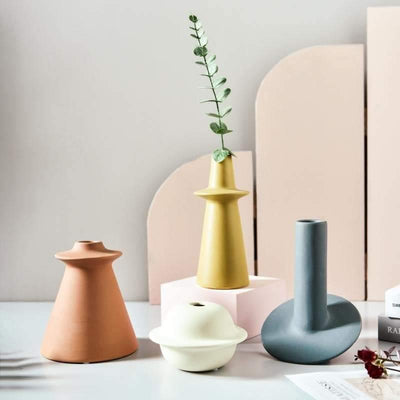 Astro Morandi Ceramic Vase Decorations - Lily & Eden