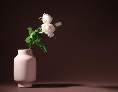 Cozy Berry Palette Clay Blossom Vase - Lily & Eden