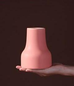 Cozy Berry Palette Clay Blossom Vase - Lily & Eden