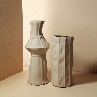Alyx Textured Ceramic Vessels - Lily & Eden