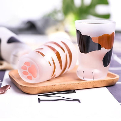 Feline Paw Glass Cups - Lily & Eden