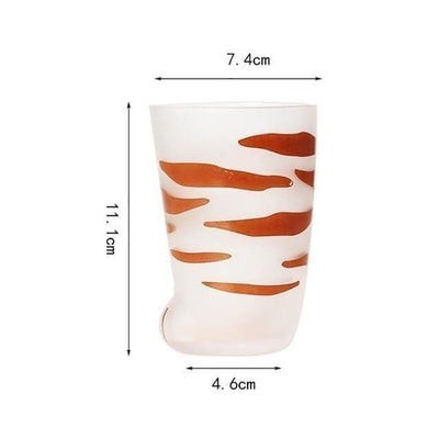 Feline Paw Glass Cups - Lily & Eden