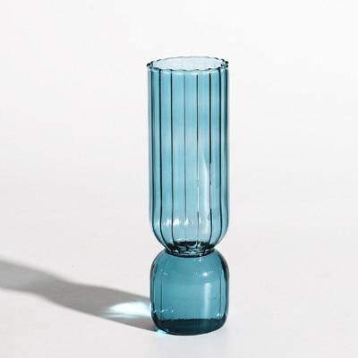 Inverted Colorful Glass Vase - Lily & Eden