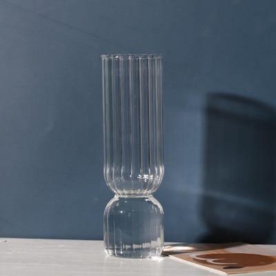 Inverted Colorful Glass Vase - Lily & Eden