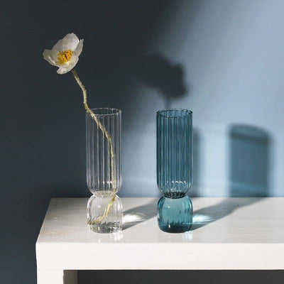 Inverted Colorful Glass Vase - Lily & Eden