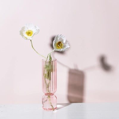 Inverted Colorful Glass Vase - Lily & Eden