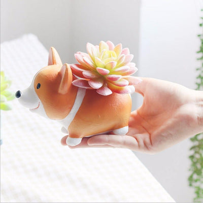Corgi Plant Holder - Lily & Eden
