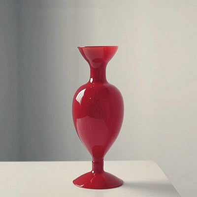Joan Molded Glass Vase FireBrick | Lily & Eden