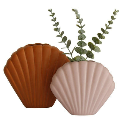 Vibrant Seashell Vase - Lily & Eden