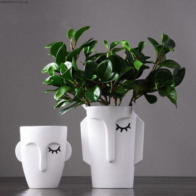 Artistic Face Vases - Lily & Eden
