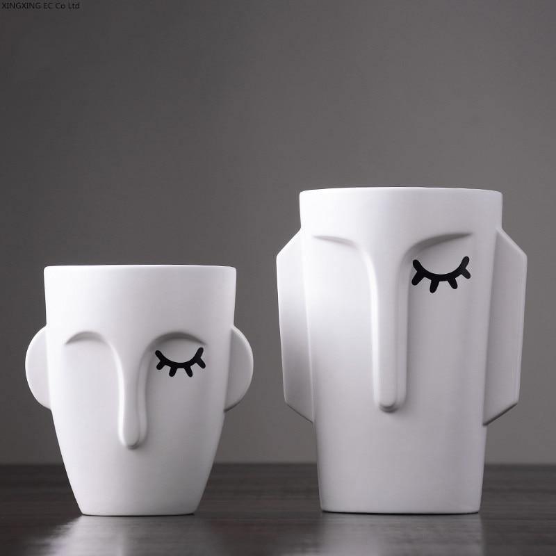 Artistic Face Vases - Lily & Eden