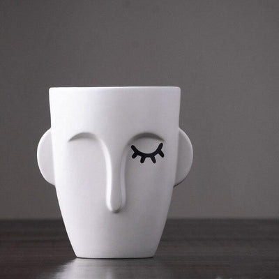 Artistic Face Vases - Lily & Eden