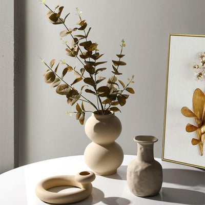 Hygge Contemporary Ceramic Vase - Lily & Eden
