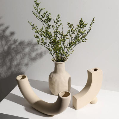 Hygge Contemporary Ceramic Vase - Lily & Eden