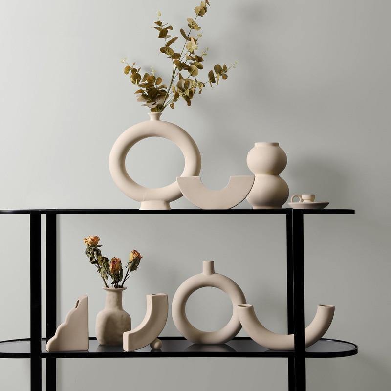 Hygge Contemporary Ceramic Vase - Lily & Eden