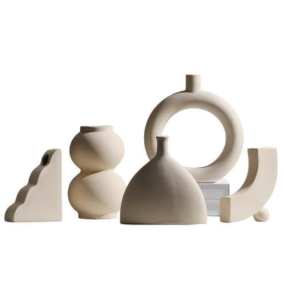 Hygge Contemporary Ceramic Vase - Lily & Eden