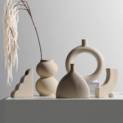 Hygge Contemporary Ceramic Vase - Lily & Eden