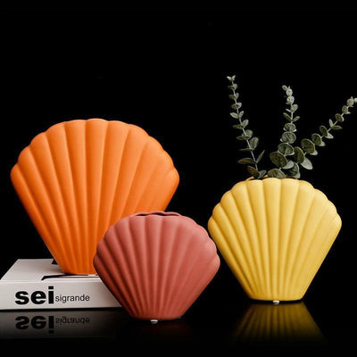 Vibrant Seashell Vase - Lily & Eden
