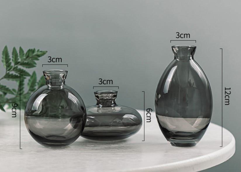 Cezanne Glass Vase Trio - Lily & Eden