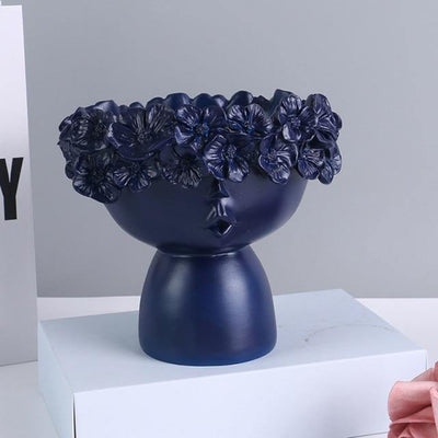 Vibrant Floral Tiara Container - Lily & Eden