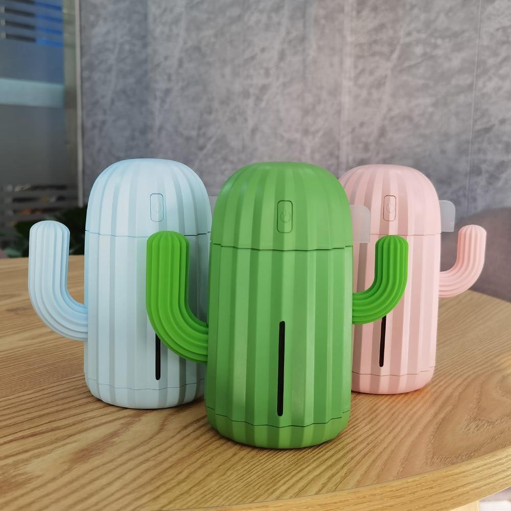 Compact Cactus LED USB Humidifier - Lily & Eden
