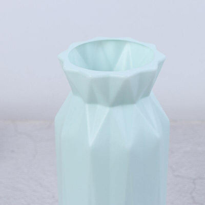 Angular Geometric Floral Vase - Lily & Eden