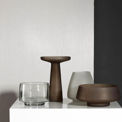 Frosted Blown Glass Vessel - Lily & Eden