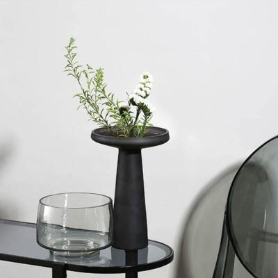 Frosted Blown Glass Vessel - Lily & Eden