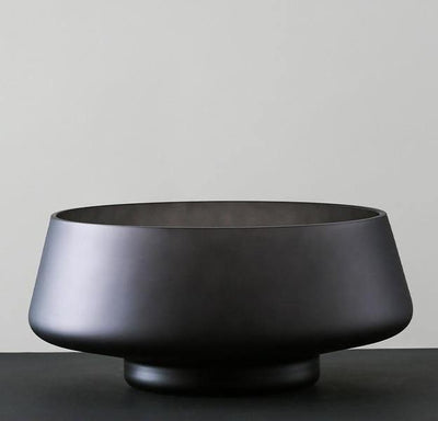 Frosted Blown Glass Vessel - Lily & Eden
