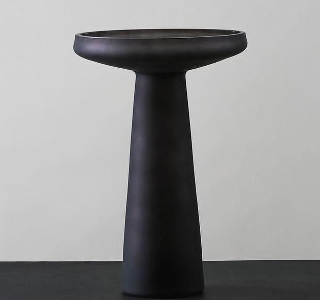 Frosted Blown Glass Vessel - Lily & Eden