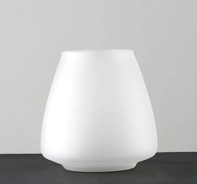 Frosted Blown Glass Vessel - Lily & Eden
