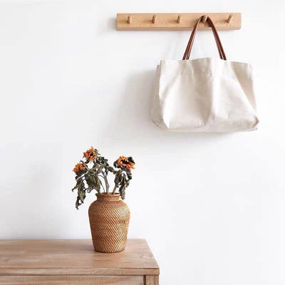 Handcrafted Rattan Vase - Lily & Eden