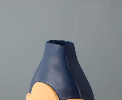 Ceramic Flower Vases with Cutout Design - Lily & Eden