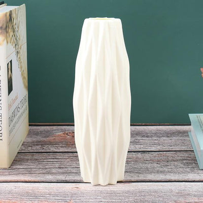 Angular Slim Floral Vase - Lily & Eden