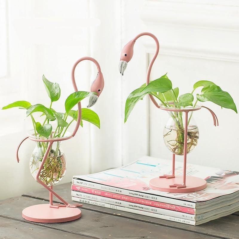 Tropical Flamingo Growth Vessel - Lily & Eden