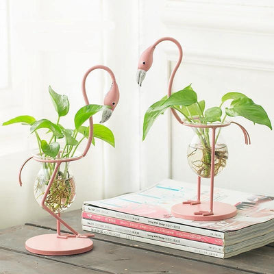 Tropical Flamingo Growth Vessel - Lily & Eden