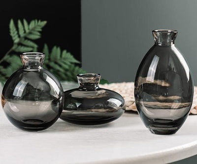 Cezanne Glass Vase Trio - Lily & Eden