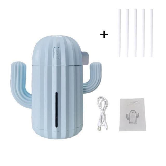 Compact Cactus LED USB Humidifier - Lily & Eden