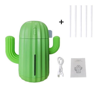 Compact Cactus LED USB Humidifier - Lily & Eden