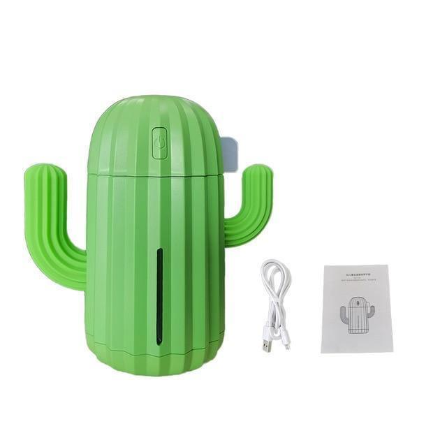 Compact Cactus LED USB Humidifier - Lily & Eden