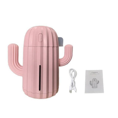 Compact Cactus LED USB Humidifier - Lily & Eden