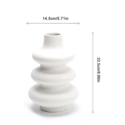 Abstract Ceramic Vase - Lily & Eden