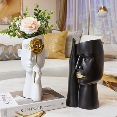 Contemporary Artistic Head Vases - Lily & Eden