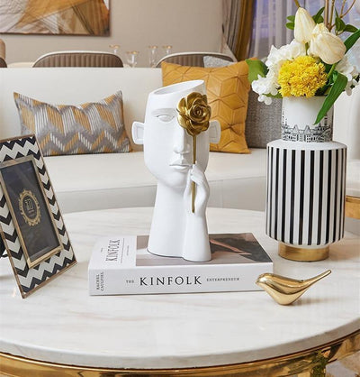 Contemporary Artistic Head Vases - Lily & Eden