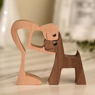 Wooden Figurines for Man's Best Friend - Lily & Eden