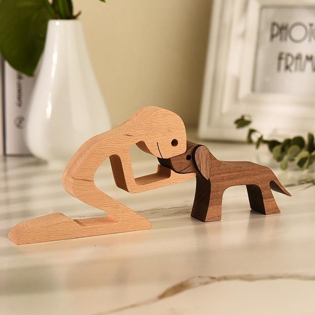 Wooden Figurines for Man's Best Friend - Lily & Eden