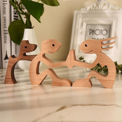 Wooden Figurines for Man's Best Friend - Lily & Eden